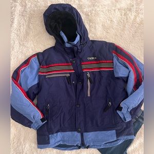 Vintage Coltech convertible snow ski winter jacket vest